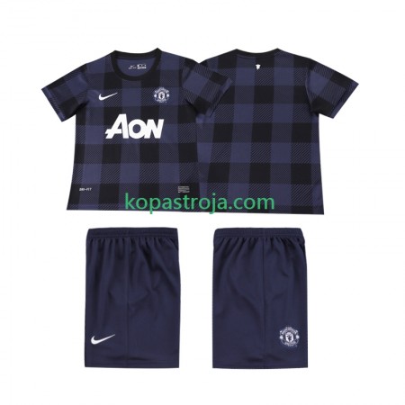 Billiga Fotbollströjor Manchester United 2013 2014 Retro Barn Borta tröja Kortärmad